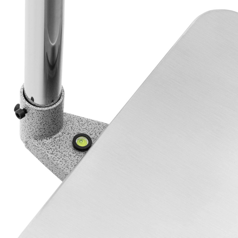 Sandėlio platforminės svarstyklės su LCD šviesos stulpeliu 60kg / 0,002kg