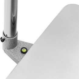 
Sandėlio platforminės svarstyklės su LCD šviesos stulpeliu 300kg / 0,005kg
