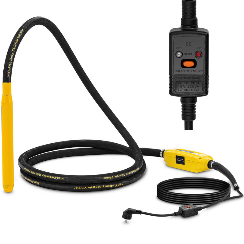 
Betono tankinimo vibratorius, ilgis 5m, pokeris 50cm x 36mm, 1500W

