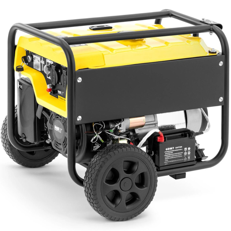 
Mobilus generatorius su starteriu AC 230V / DC 12V 2200W
