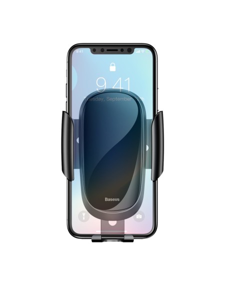 Gravitacinis automobilinis telefono laikiklis orlaidei juodas Gravitacinis automobilinis telefono laikiklis orlaidei juodas