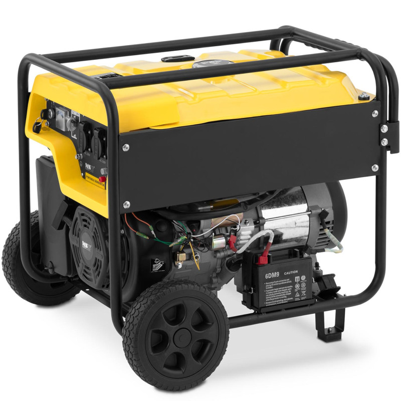 
Mobilus generatorius su starteriu AC 230V / DC 12V 4400W
