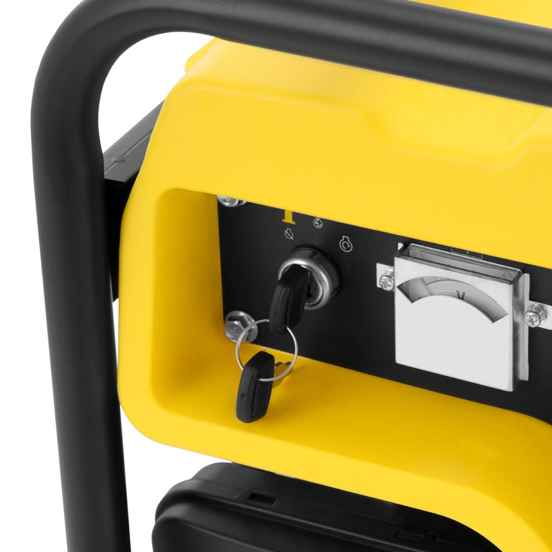 Mobilus generatorius su starteriu AC 230V / DC 12V 4400W