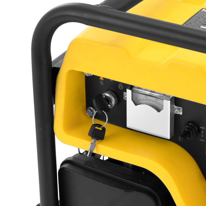 Mobilus generatorius su starteriu AC 230-400V / DC 12V 5500W