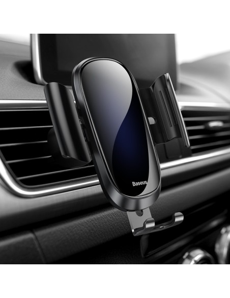 Gravitacinis automobilinis telefono laikiklis orlaidei juodas Gravitacinis automobilinis telefono laikiklis orlaidei juodas
