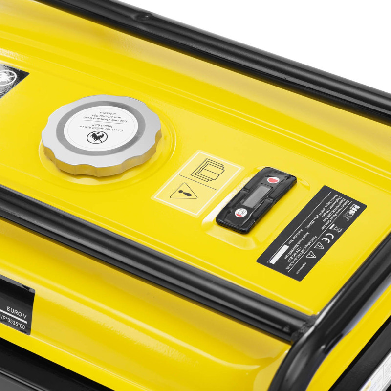 Mobilus generatorius su starteriu AC 230V / DC 12V 2200W