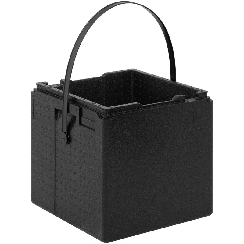 EPP CAMBRO termodėžė picai transportuoti, 8 dėžės, 33x33x4cm, juodas dirželis
