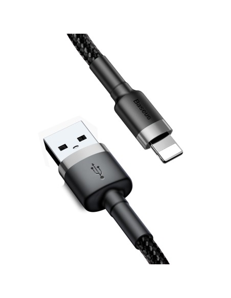 Patvarus pintas kabelis, skirtas iPhone USB - Lightning QC3.0 2.4A 1m juodai pilkas
 
Patvarus pintas kabelis, skirtas iPhone USB - Lightning QC3.0 2.4A 1m juodai pilkas