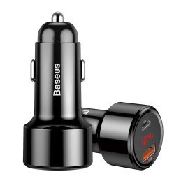 
Magic Series PPS QC 4.0+ QC3.0 automobilinis įkroviklis 45W 6A juodas
