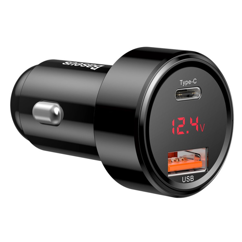 Magic Series PPS QC 4.0+ QC3.0 automobilinis įkroviklis 45W 6A juodas