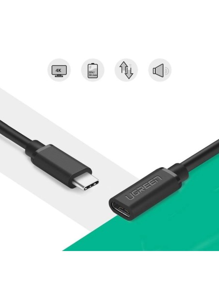 USB-C 3.1 laido ilgintuvas 0,5 m juodas
 
USB-C 3.1 laido ilgintuvas 0,5 m juodas