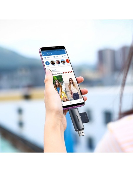 Universalus micro SD kortelių skaitytuvas USB 3.0 ir USB-C 3.0, pilkas
 
Universalus micro SD kortelių skaitytuvas USB 3.0 ir USB-C 3.0, pilkas