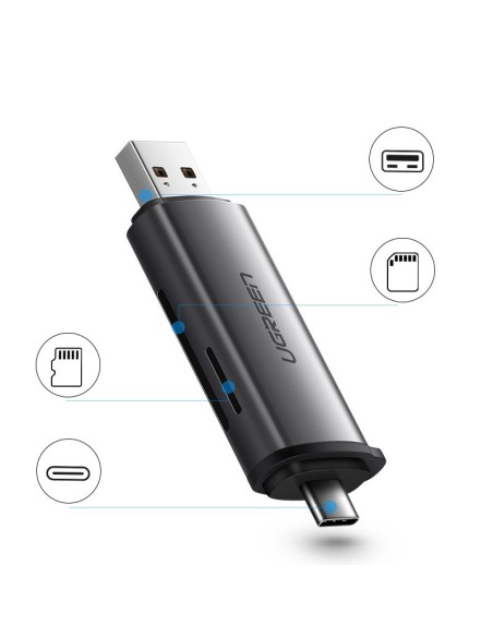 Universalus micro SD kortelių skaitytuvas USB 3.0 ir USB-C 3.0, pilkas
 
Universalus micro SD kortelių skaitytuvas USB 3.0 ir USB-C 3.0, pilkas