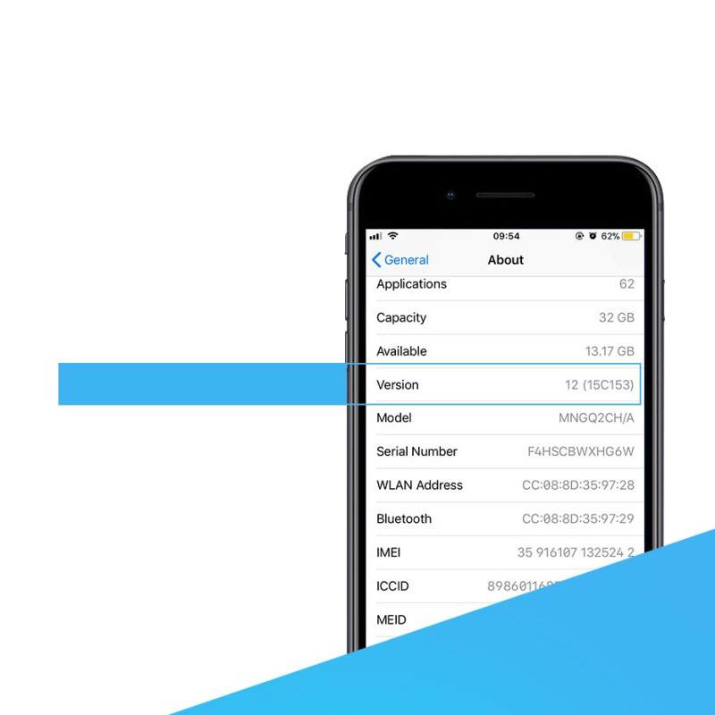 
iPhone USB - Lightning MFI kabelis 2m 2.4A baltas
