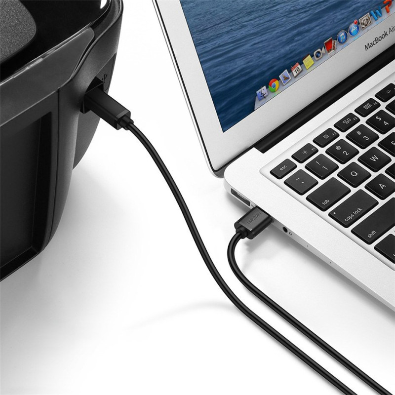 USB - USB tipo B spausdintuvo kabelis, 3 m, juodas