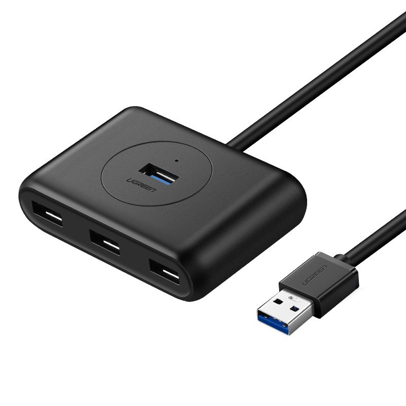 USB prievado HUB skirstytuvas 4x USB 3.2 kabeliui 0,5 m juodas
USB prievado HUB skirstytuvas 4x USB 3.2 kabeliui 0,5 m juodas