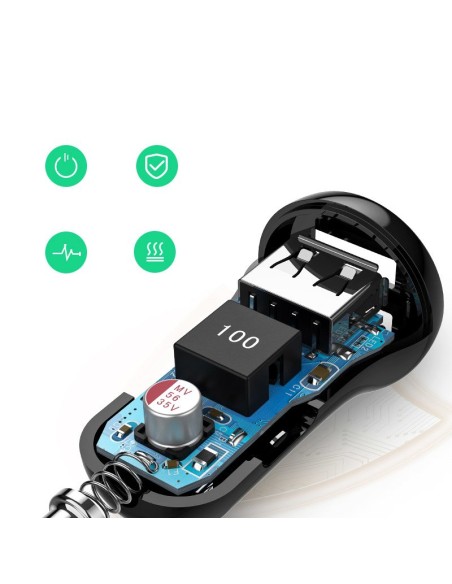 Automobilinis pakrovėjas 2x USB 24W 4.8A juodas
 
Automobilinis pakrovėjas 2x USB 24W 4.8A juodas
