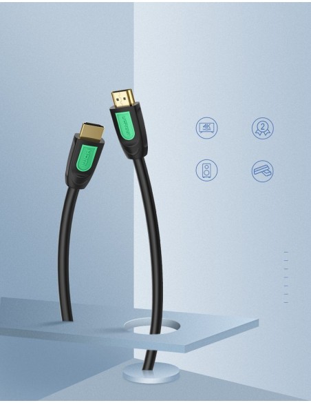 HDMI 2.0 kabelis 4K 60Hz 30AWG 2m juodas
 
HDMI 2.0 kabelis 4K 60Hz 30AWG 2m juodas
