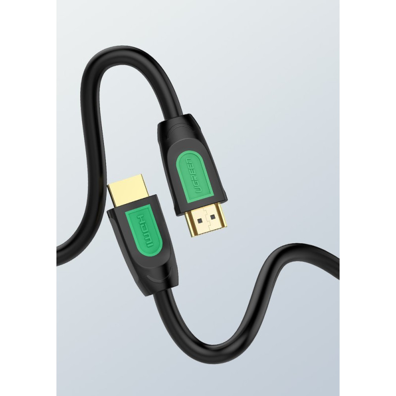 HDMI 2.0 kabelis 4K 60Hz 30AWG 2m juodas