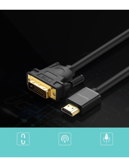 HDMI į DVI adapterio kabelis 4K 60Hz 30AWG 1m juodas
 
HDMI į DVI adapterio kabelis 4K 60Hz 30AWG 1m juodas