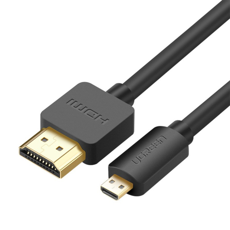 
HDMI į mikro HDMI adapterio laidas 2.0v 4K 60Hz 30AWG 1.5m juodas
