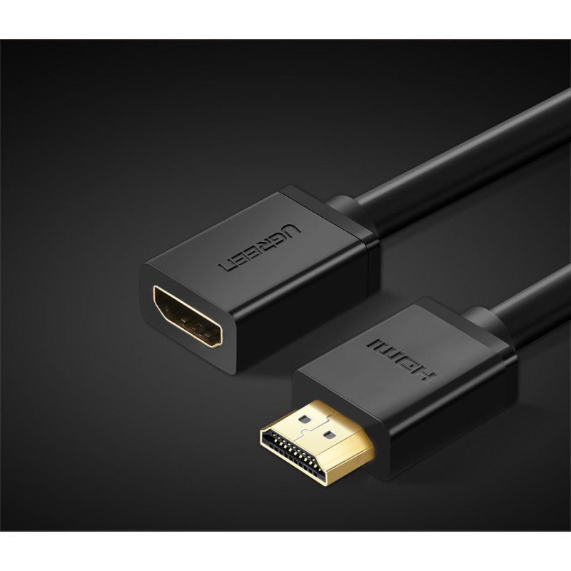 
HDMI ilgintuvas 1.4v 4K 60Hz 30AWG 2m juodas
