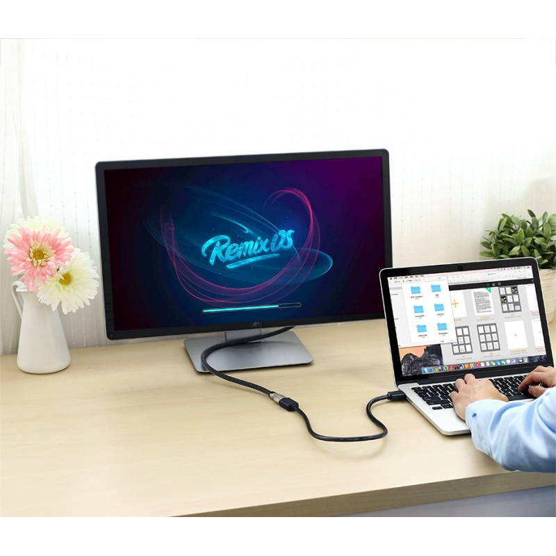 
HDMI ilgintuvas 1.4v 4K 60Hz 30AWG 2m juodas
