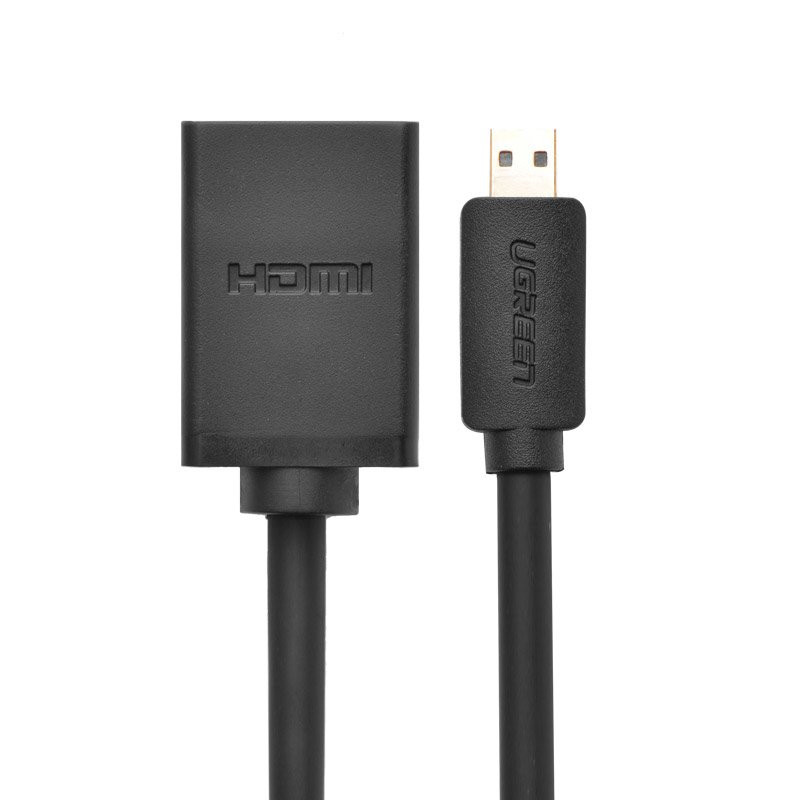 HDMI į mikro HDMI adapterio laidas, 20 cm, juodas
