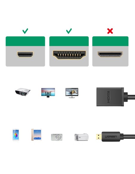 HDMI į mikro HDMI adapterio laidas, 20 cm, juodas
 
HDMI į mikro HDMI adapterio laidas, 20 cm, juodas