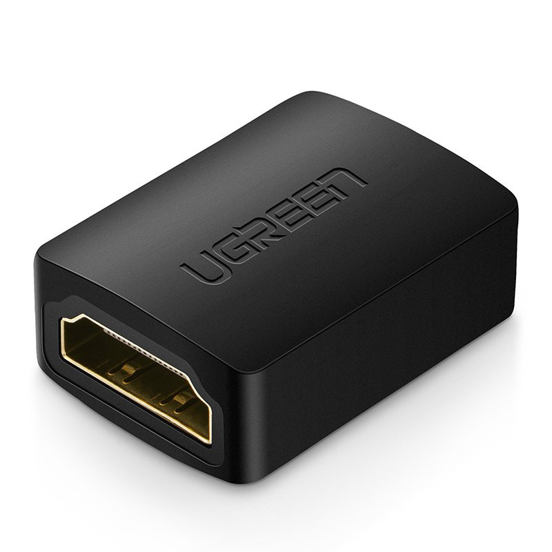 
Adapteris, jungtis, HDMI kabelio jungtis, juoda
