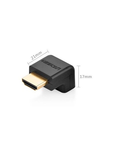 Kampinis kištukas HDMI kabeliui, juodas
 
Kampinis kištukas HDMI kabeliui, juodas