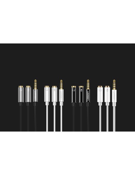 Ausinių skirstytuvas 3,5 mm mini AUX lizdas + stereo mikrofonas 20 cm sidabrinis
 
Ausinių skirstytuvas 3,5 mm mini AUX lizdas + stereo mikrofonas 20 cm sidabrinis