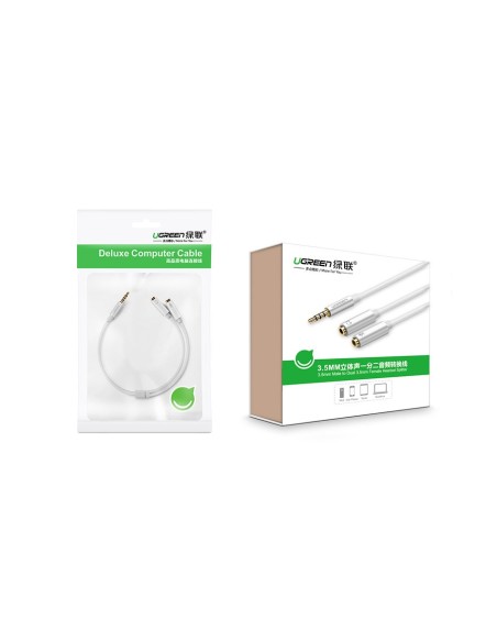Ausinių skirstytuvas 3,5 mm mini AUX lizdas + stereo mikrofonas 20 cm sidabrinis
 
Ausinių skirstytuvas 3,5 mm mini AUX lizdas + stereo mikrofonas 20 cm sidabrinis