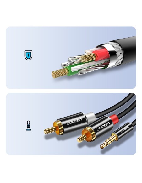 Kabelio garso kabelis 3,5 mm mini lizdas - 2RCA 3m juodas
 
Kabelio garso kabelis 3,5 mm mini lizdas - 2RCA 3m juodas
