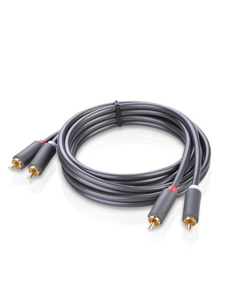 Stereo garso ir vaizdo kabelis 2 RCA 2x Cinch 5m pilkas
 
Stereo garso ir vaizdo kabelis 2 RCA 2x Cinch 5m pilkas