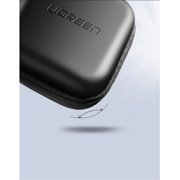 
Dėžutė ausinėms ir GSM priedams 8x8cm juoda
