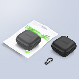 
Dėžutė ausinėms ir GSM priedams 8x8cm juoda

