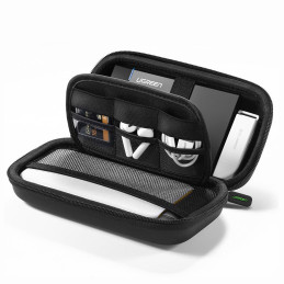 
Dėžutė HDD kietajam diskui ir GSM priedams 16,5x9,5x4,5 cm juoda
