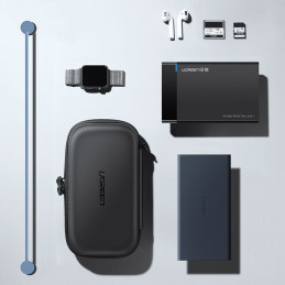 
Dėžutė HDD kietajam diskui ir GSM priedams 16,5x9,5x4,5 cm juoda
