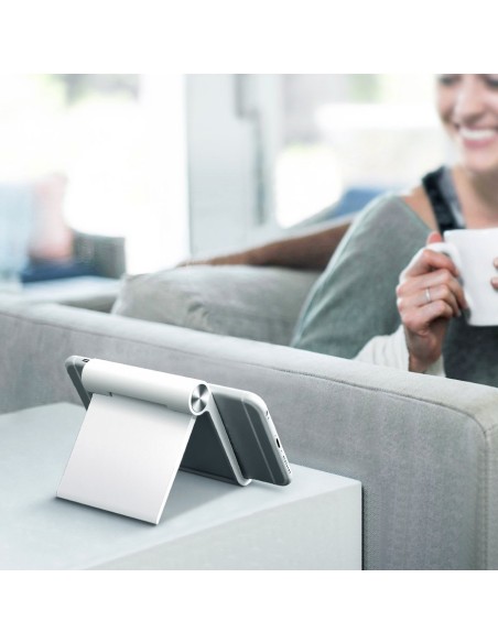 Reguliuojamas stalinis stovas telefonui, planšetei, baltas
 
Reguliuojamas stalinis stovas telefonui, planšetei, baltas