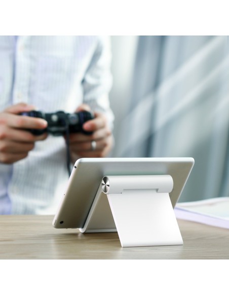 Reguliuojamas stalinis stovas telefonui, planšetei, baltas
 
Reguliuojamas stalinis stovas telefonui, planšetei, baltas