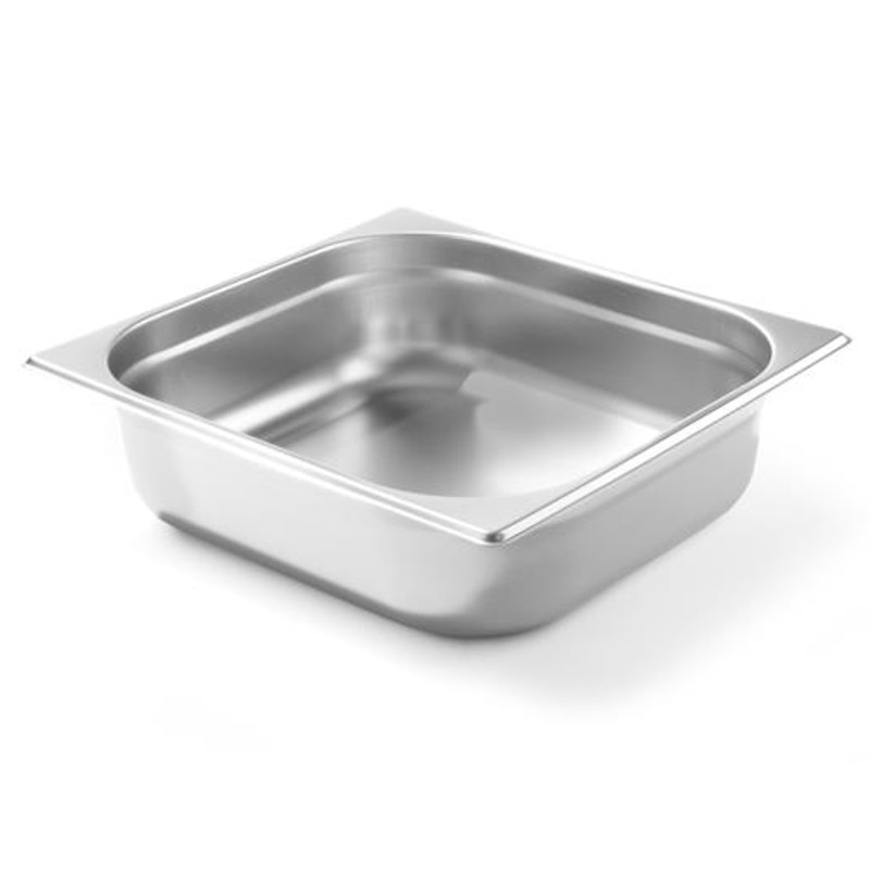 GN 2/3 konteineris, aukštis 100 mm, nerūdijantis plienas - Hendi 800232 GN 2/3 konteineris, aukštis 100 mm, nerūdijantis plienas - Hendi 800232