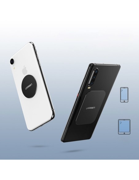 Metalinė plokštelė magnetiniams telefono laikikliams, išmanusis telefonas, juodas RINKINYS iš 2 vnt.
 
Metalinė plokštelė magnetiniams telefono laikikliams, išmanusis telefonas, juodas RINKINYS iš 2 vnt.