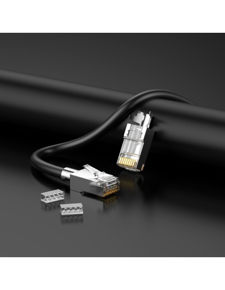 Modulinis kištukas RJ45 kištukas 8P8C Cat 6A / 7 - 10 vnt.
 
Modulinis kištukas RJ45 kištukas 8P8C Cat 6A / 7 - 10 vnt.