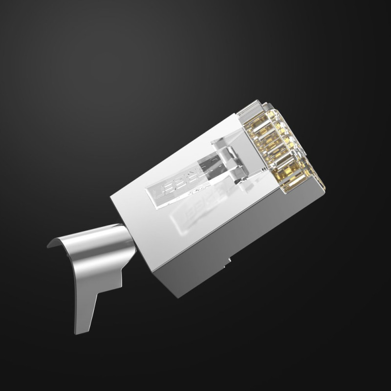 Modulinis kištukas RJ45 kištukas 8P8C Cat 6A / 7 - 10 vnt.