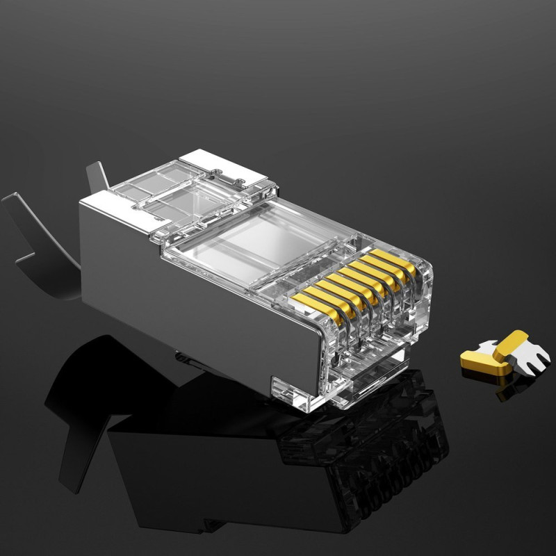 Modulinis kištukas RJ45 kištukas 8P8C Cat 6A / 7 - 10 vnt.