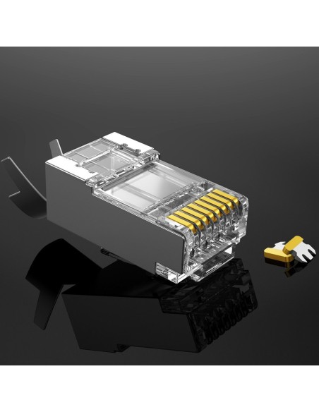 Modulinis kištukas RJ45 kištukas 8P8C Cat 6A / 7 - 10 vnt.
 
Modulinis kištukas RJ45 kištukas 8P8C Cat 6A / 7 - 10 vnt.