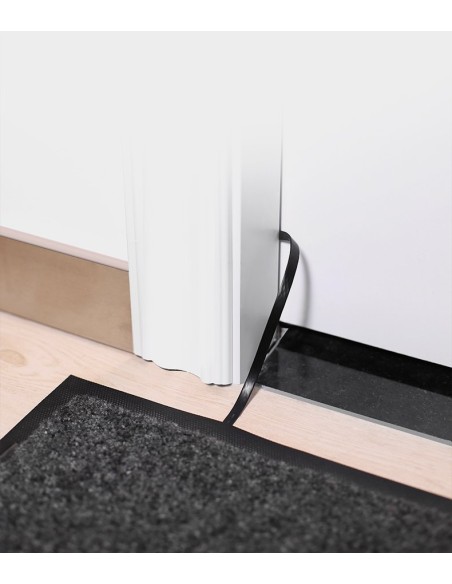 
Plokščias pataisymo laido kabelis UTP RJ45 Cat 6 tinklo kabelis 1000Mbps 2m juodas
