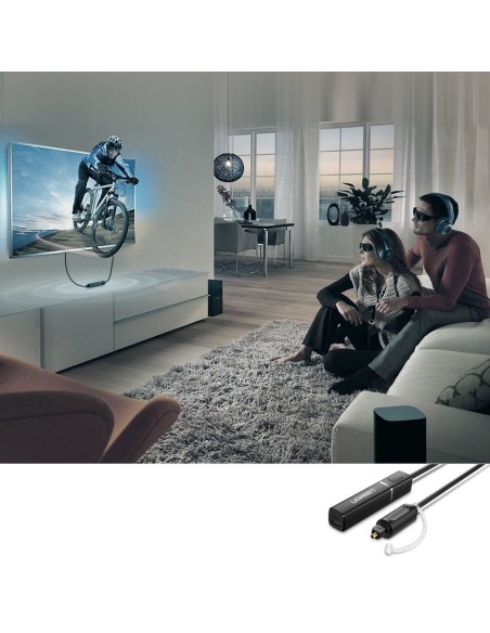 Bluetooth 4.2 siųstuvas, Toslink belaidis garso adapteris, juodas
 
Bluetooth 4.2 siųstuvas, Toslink belaidis garso adapteris, juodas