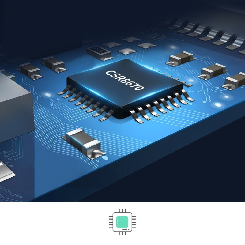 Bluetooth 4.2 siųstuvas, Toslink belaidis garso adapteris, juodas